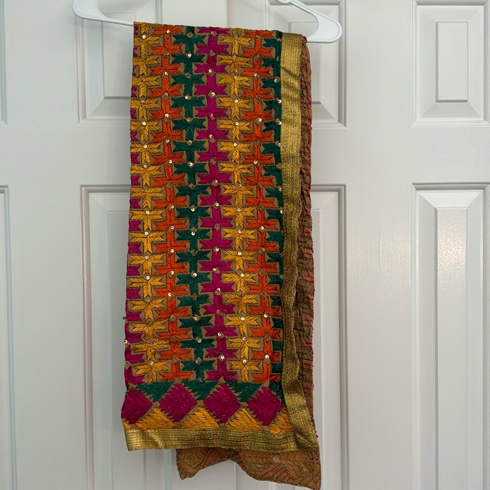 Beautiful Indian Dupatta Scarf